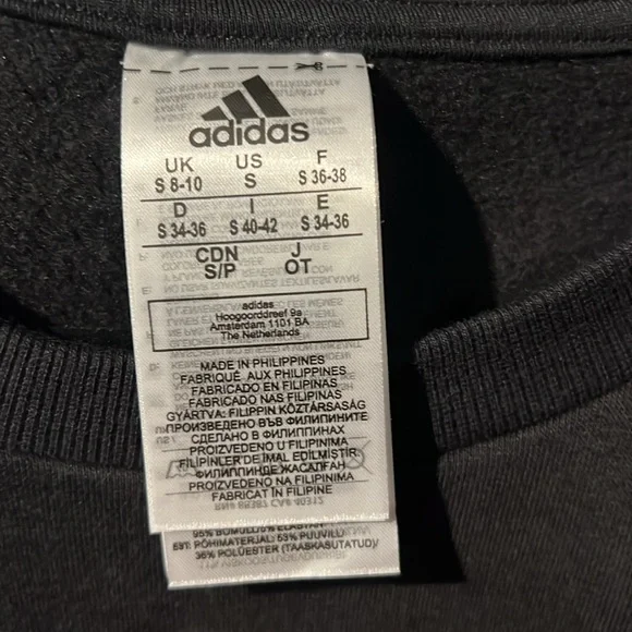 ADIDAS X FARM RIO PRINT LOOSE CROPPED FLEECE
LOGO SWEATSHIRT SMALL - Picture 5 of 8